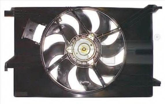 Вентилятор, охлаждение двигателя NRF арт. 8251024 фото1