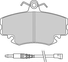 Колодки тормозные дисковые передние PROTECHNIC арт. FDB845B фото1