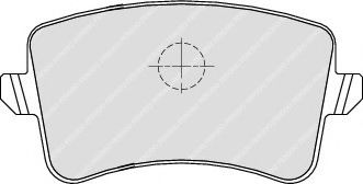 Колодки дискового тормоза TEXTAR арт. FDB4050 фото1