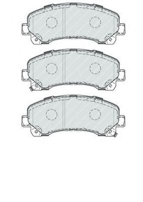 Комплект тормозных колодок, дисковый тормоз TEXTAR арт. FDB4299 фото1
