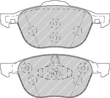 Колодки дискового тормоза MINTEX арт. FDB4319 фото1