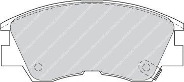 Колодки дискового тормоза MITSUBISHI арт. FDB556 фото1
