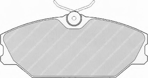 Комплект тормозных колодок, дисковый тормоз KAMOKA арт. FSL1420 фото1