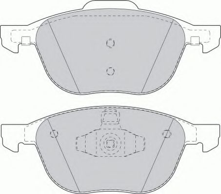 Комплект тормозных колодок MAZDA арт. FSL1594 фото1
