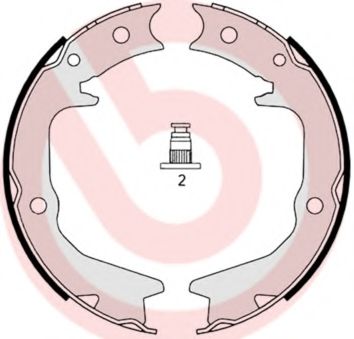 Колодки дискового тормоза MITSUBISHI арт. S54519 фото1