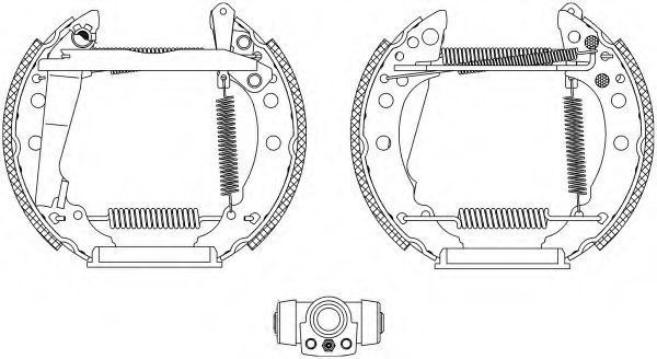 Колодки дискового тормоза FERODO арт. MSP049 фото1