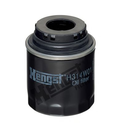 Фильтр масляный двигателя VAG 1.2-1.4 TSI 07- (пр-во HENGST) UFI арт. H314W01 фото1